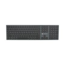 NATEC Dolphin CZ/SK Wireless Bluetooth + 2.4GHz X-Scissors Aluminum Slim Keyboard