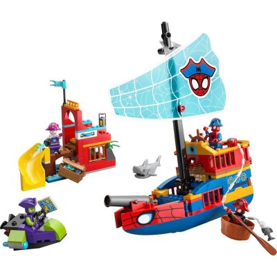 9. LEGO MARVEL 11208 Spidey's Pirate Ship
