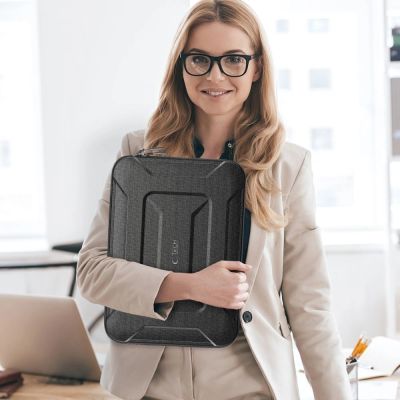 12. Tech-Protect Ranger-X Tactical Laptop Case for 15-16" - Black