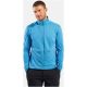 7. Blue Men's Odlo GRID FLEECE Mid Layer Full-Zip Fleece Jacket