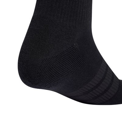 4. adidas Cushioned Sportswear Crew 3P Socks Black KC9626