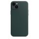 2. Apple Leather Case with MagSafe Forest Green for iPhone 14 Plus