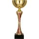 3. Gold and red metal cup