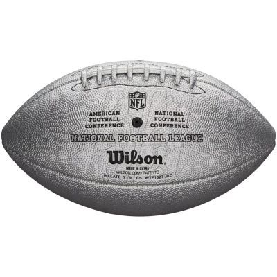 5. Wilson NFL Duke Metallic Edition Ball WTF1827XB