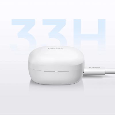 14. Baseus Bowie E19 TWS In-Ear Wireless Headphones - White