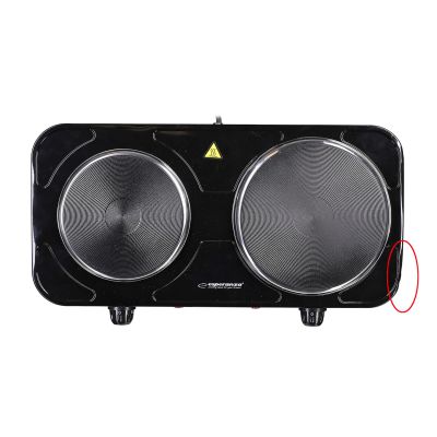 30. ESPERANZA ELECTRIC COOKER YELLOWSTONE 1500W + 1000W BLACK EKH014K