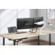 9. Neomounts DS75S-950WH2 Monitor Holder/Stand for 81.3 cm (32") Monitors, Desk, White