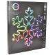 7. DECORATIVE HANGING SNOWFLAKE 31.5 x 36 CM 60LED RGB TIMER USB