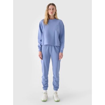 6. Women's jogger sweatpants 4F 4FWAW24TTROF0925-32S