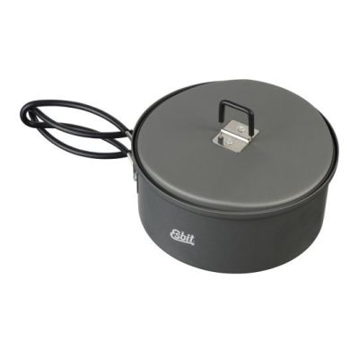 5. ESBIT PT1100HA Camping Kitchen Utensil Jar 1.1 l Aluminum, Black