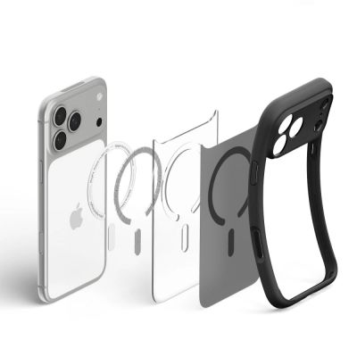 6. Spigen Ultra Hybrid MagSafe case for iPhone 18 Pro Max / 17 Pro Max - frost black
