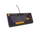 38. GENESIS Thor 230 TKL Gaming Keyboard USB + RF Wireless + Bluetooth QWERTY Black, Gray, Orange