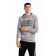 O'neill men's sweatshirt with kangaroo pocket, Triple, fashionable gray