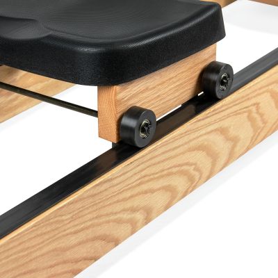 2. VIRTUFIT ELITE WOODEN ROWING MACHINE WITH WATER RESISTANCE - WOOD/OAK