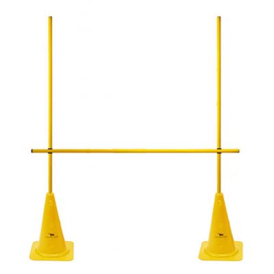 Fence, fences with adjustable height - stick + stand Yakimasport 100092