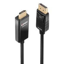 Lindy 40926 2m DisplayPort HDMI Type A (Standard) Cable Adapter Black