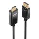 Lindy 40926 2m DisplayPort HDMI Type A (Standard) Cable Adapter Black