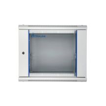 Extralink EX.8581 rack cabinet (400mm / 600mm / 600mm; wall-mounted; openable; 19''; grey)