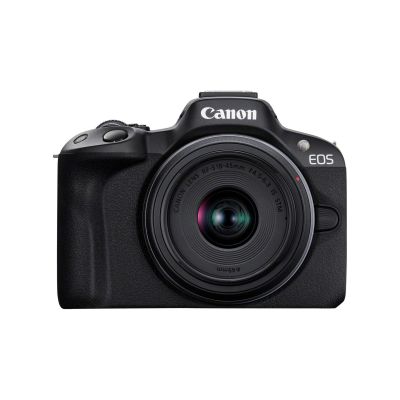 7. Canon EOS R50, Black + RF-S 18-45mm F4.5-6.3 IS STM Kit Mirrorless camera 24.2 MP CMOS 6000 x 4000 px Black