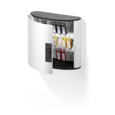 2. DURABLE Schlüsselkasten KeyBoxCode18 Zahlenschloss silber