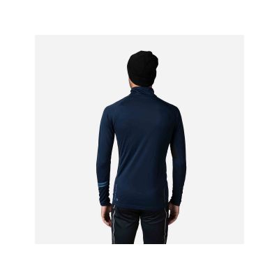 6. Rossignol Poursuite 1/2 Zip Navy T-Shirt