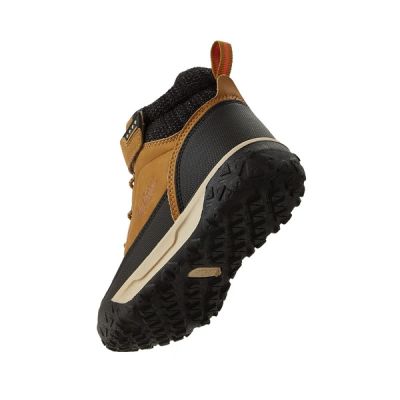6. Lee Cooper brown ankle boots with Velcro closure