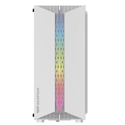 4. darkFlash DK151 Midi Tower Computer Security & Holders White
