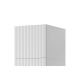 6. PAFOS 1D wardrobe with top unit 45x55.5x45 white matt