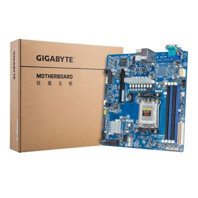 4. Gigabyte MC13-LE0 Motherboard 1x AM5 AMD Epyc 4004/Ryzen 7000 B650E (4xDIMM, 4xSATA, 1xM.2, 2x1Gbe, IPMI, mATX)