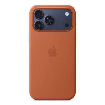3. Apple iPhone 17 Pro Max Silicone Case with MagSafe (Terracotta)
