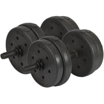 36. 20 KG COMPOSITE DUMBBELL SET (2 x 10 KG) ENERO FIT
