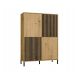 5. KAMARO 4DK SLIM/GŁ ARTISAN DISPLAY CABINET KPL