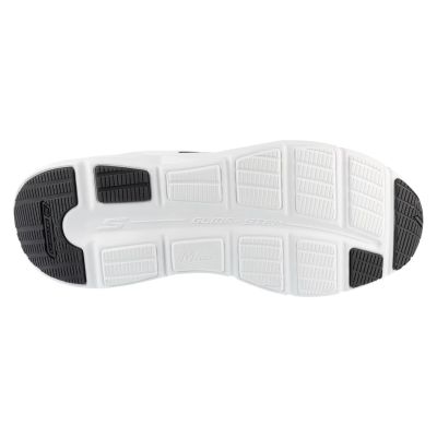 4. Skechers Glide-Step Vortex – Avalin 221041-WBK White, Size 44