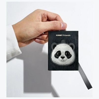 5. Nimmy Big Eyed Pet 2.0 Cat Wallet Card Holder - Black