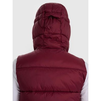 7. Women's down vest with synthetic filling 4F 4FRAW25TVJAF326-60S