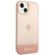 4. Guess GUHCP14MHGCOP iPhone 14 Plus 6.7 "pink / pink hardcase Translucent