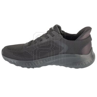2. Skechers Slip-Ins: BOBS Squad Chaos - Solid Step 118312-BBK Black 42.5