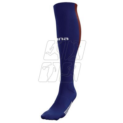 4. Football socks Zina Duro 0A875F Navy \ Bordeaux