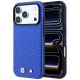 BMW M Carbon Printed Ring MagSafe Case for iPhone 17 Pro / 18 Pro - Blue