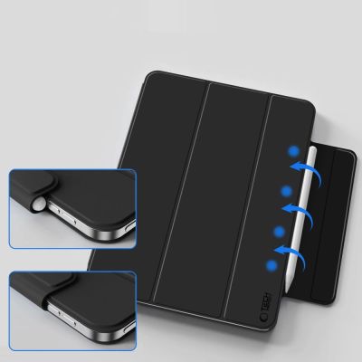 7. Tech-Protect Smartcase Magnetic for iPad 10.9” 2022 / iPad 11” 2025 - black