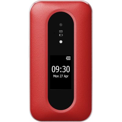 2. Doro Leva L30 7.11 cm (2.8") 142.7 g Red, White Functional phone
