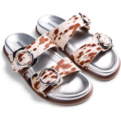 3. Gioseppo CARNEY Silver Women's Shoes (78025-P-Silver)