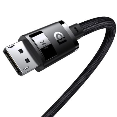 2. DisplayPort 8K 60Hz cable 1.5m Baseus High Definition Series - black