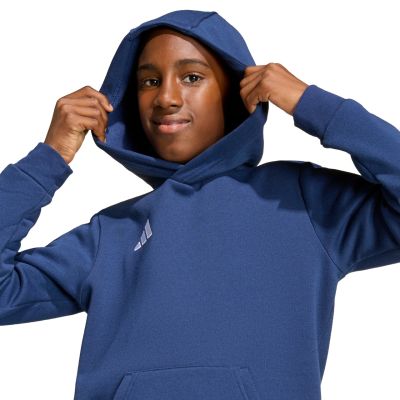 14. adidas Entrada 26 Hoody Kids’ Sweatshirt Navy JZ6567