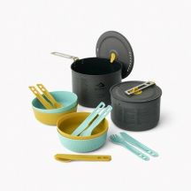 Sea to Summit Frontier UL Two Pot Cook Set 4P 14 Piece