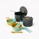 Sea to Summit Frontier UL Two Pot Cook Set 4P 14 Piece