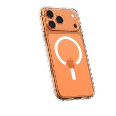 19. Spigen Ultra Hybrid MagSafe Case for iPhone 17 Pro Max - Clear and White