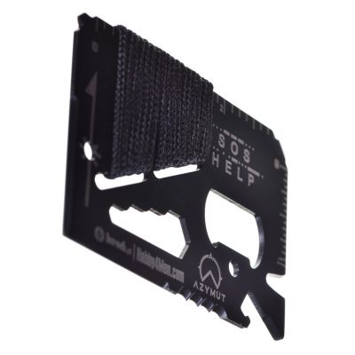 2. Multitool AZIMUTH TOOL CARD multifunction card - 13 tools + case, 85/53 mm (H-O200930TC)