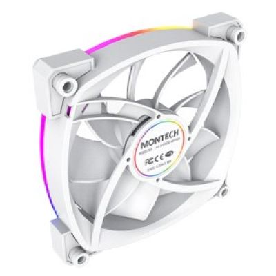 2. Montech AX120 PWM ARGB fan, 3 pcs, White - 120mm