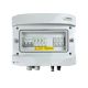 DCAC hermetic IP65 EMITER connection box with Noark 1000V DC surge arrester type 1+2, 1 x PV string, 1 x MPPT // Noark AC limiter type 1+2, 10A 3-Ph